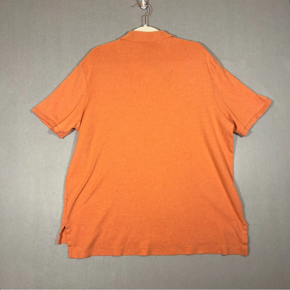 Ralph Lauren Orange‎ Short-Sleeve Polo with Navy Pony